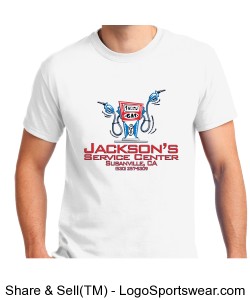 Jackson's Large Logo Adult T-shirt Design Zoom