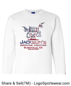 Jackson's 'Merica Adult Crew Sweatshirt Design Zoom
