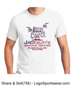Jackson's 'Merica Adult T-shirt Design Zoom