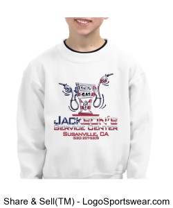 Jackson's 'Merica YOUTH Crew Sweatshirt Design Zoom